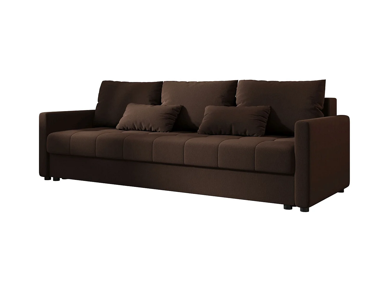 BEDANTE CANAPÉ MOS BIS avec fonction lit COSMIC 800 Marron foncé