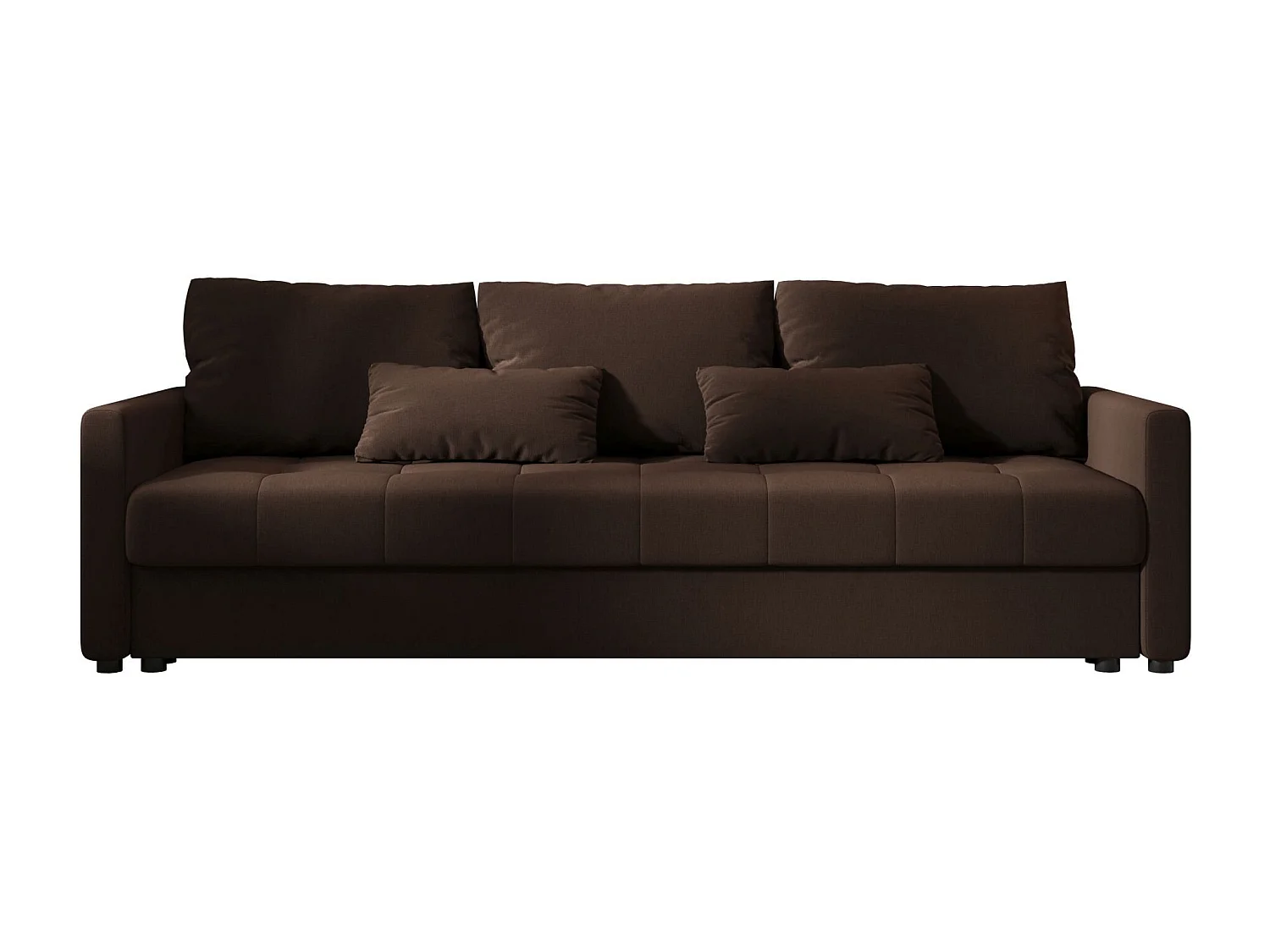 BEDANTE CANAPÉ MOS BIS avec fonction lit COSMIC 800 Marron foncé