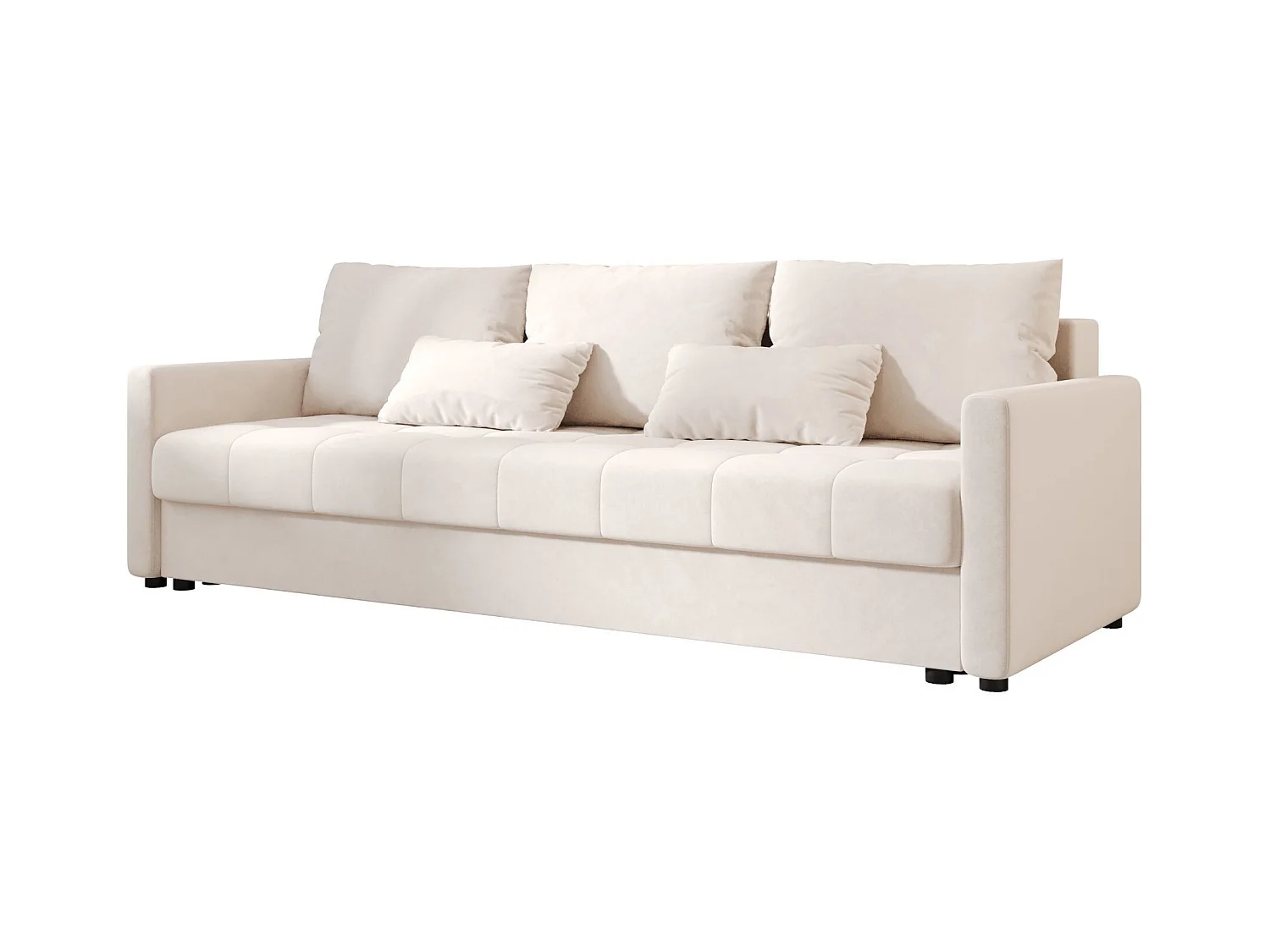 BEDANTE CANAPÉ MOS BIS avec fonction lit ITAKA 16 Crème