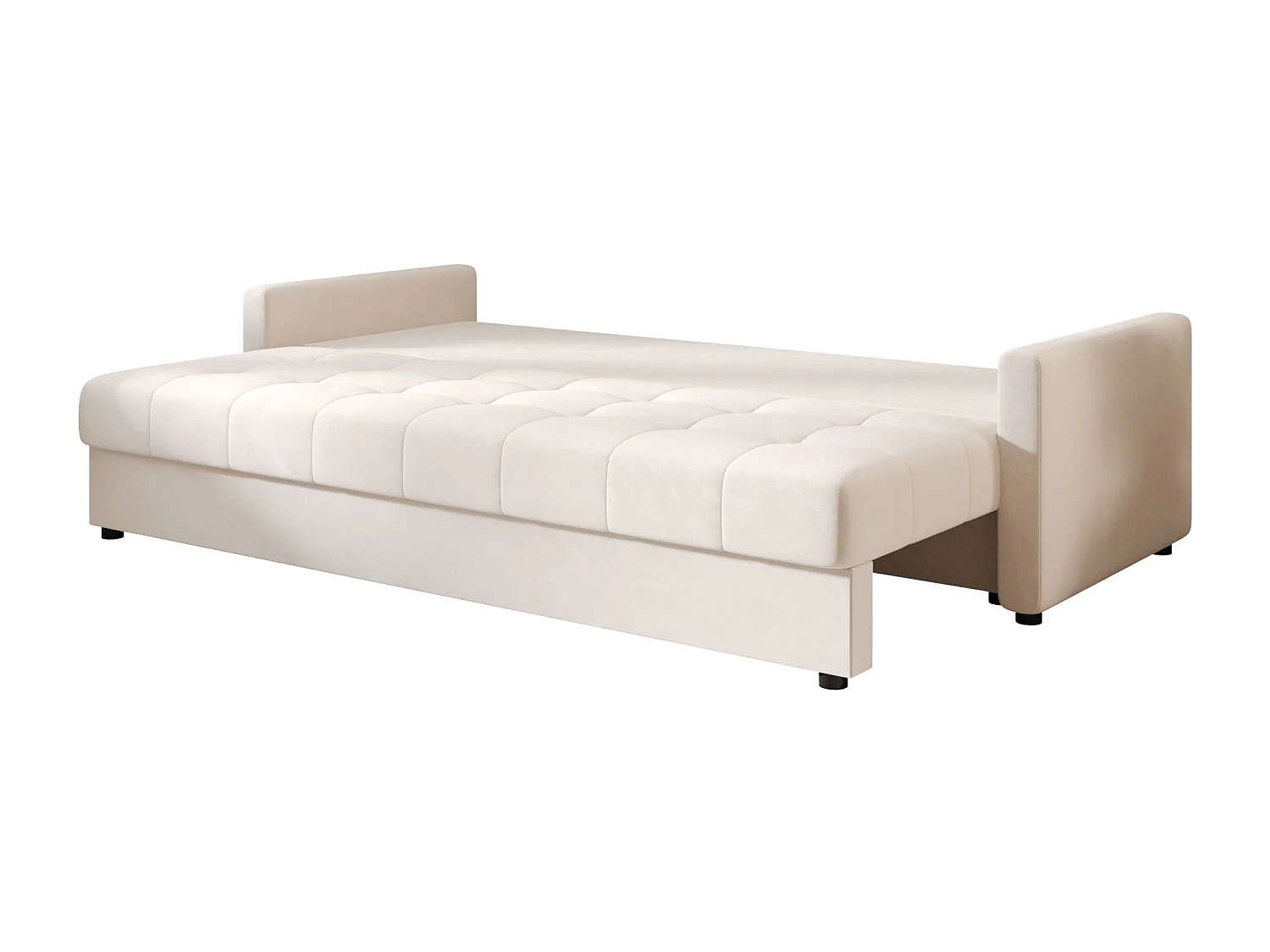 BEDANTE CANAPÉ MOS BIS avec fonction lit ITAKA 16 Crème