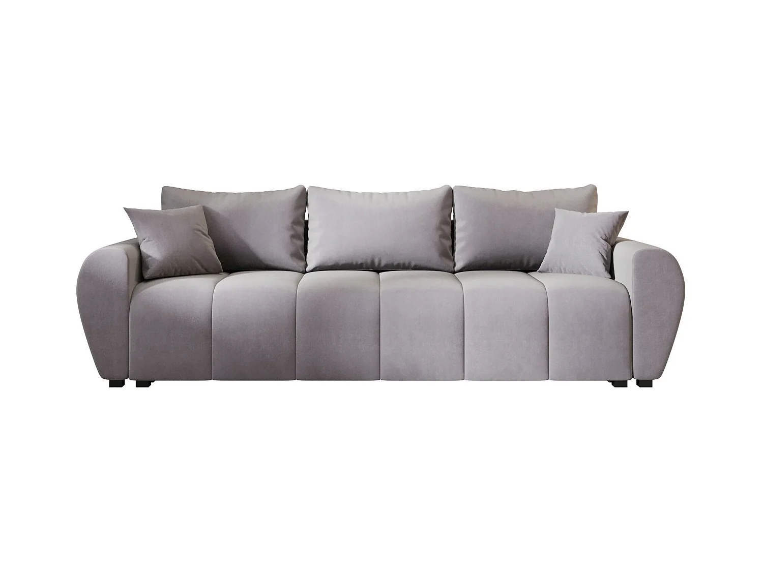 BEDANTE CANAPÉ MOLISA avec fonction lit ITAKA 50 Gris clair