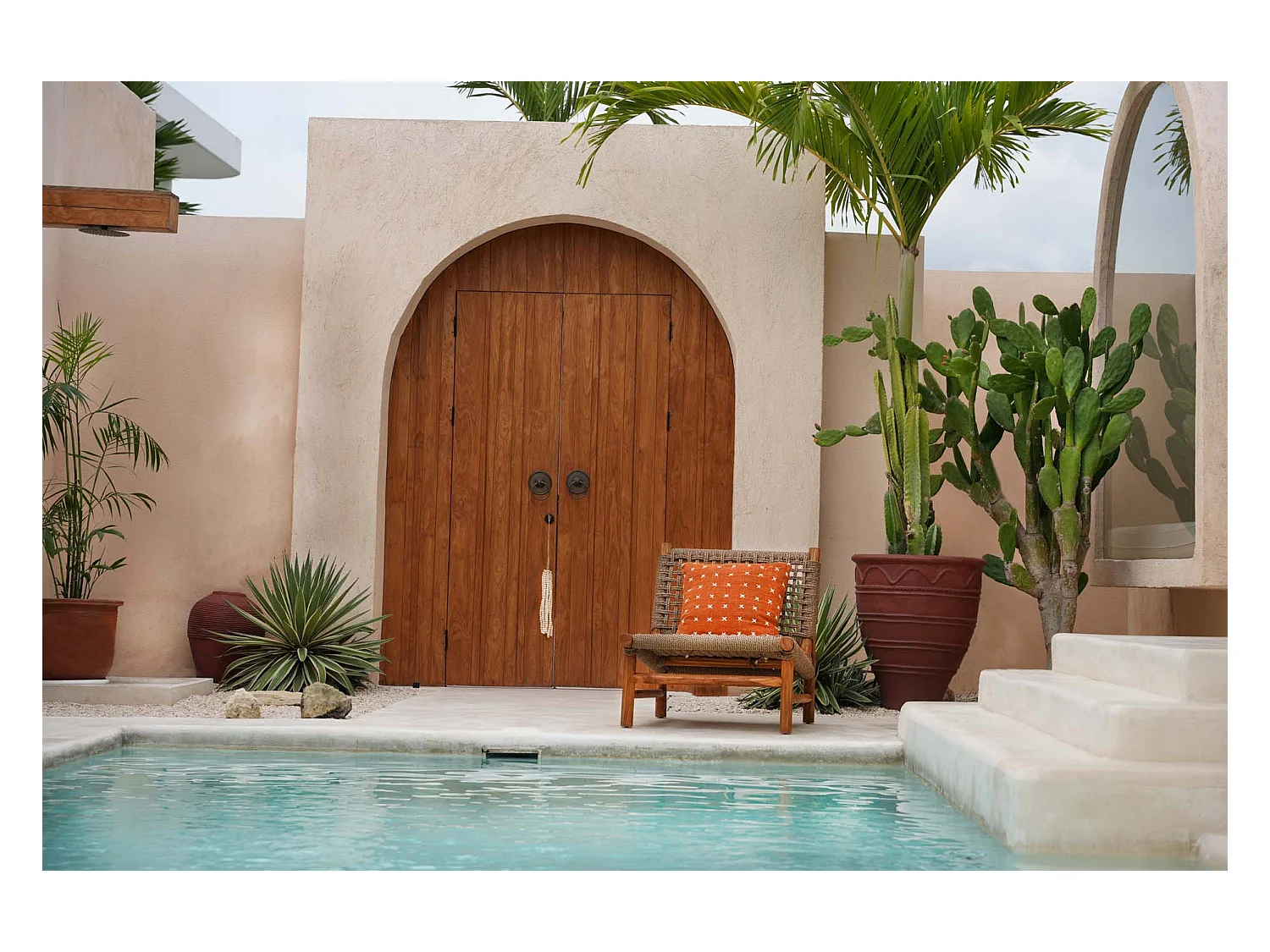 Housse De Coussin Zillion Kiss - Terracotta Blanc