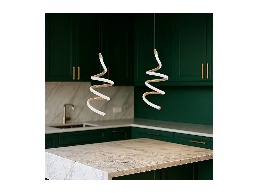 Lampe Suspendue Toolight LHJ096-1CP Gold