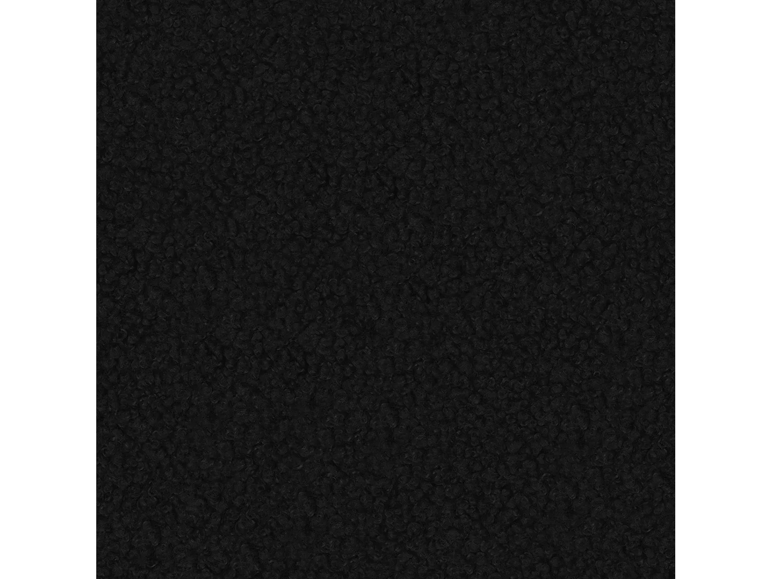 Nuvola - Moderne Ecksofa L-Form aus Schwarz Bouclé-Stoff mit abgerundetem Design und hohem Sitzkomfort