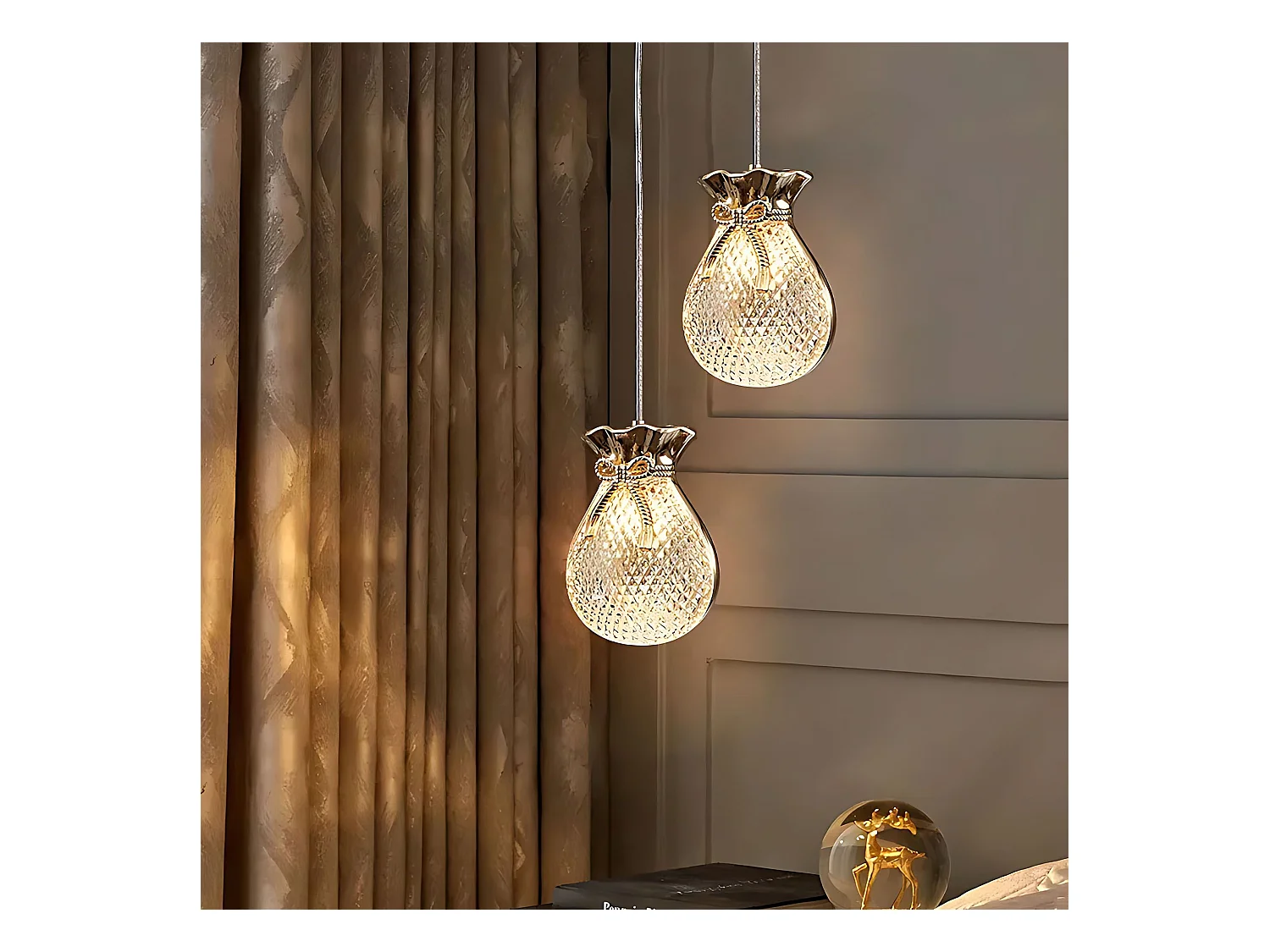 Lampe Suspendue Toolight LHJ107-1CP GOLD Gold