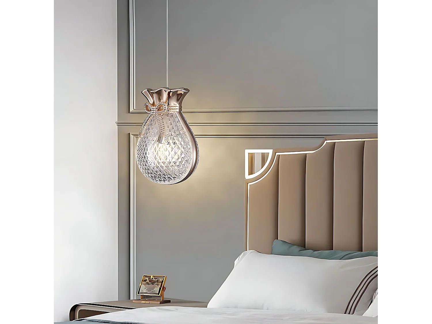 Lampe Suspendue Toolight LHJ107-1CP GOLD Gold