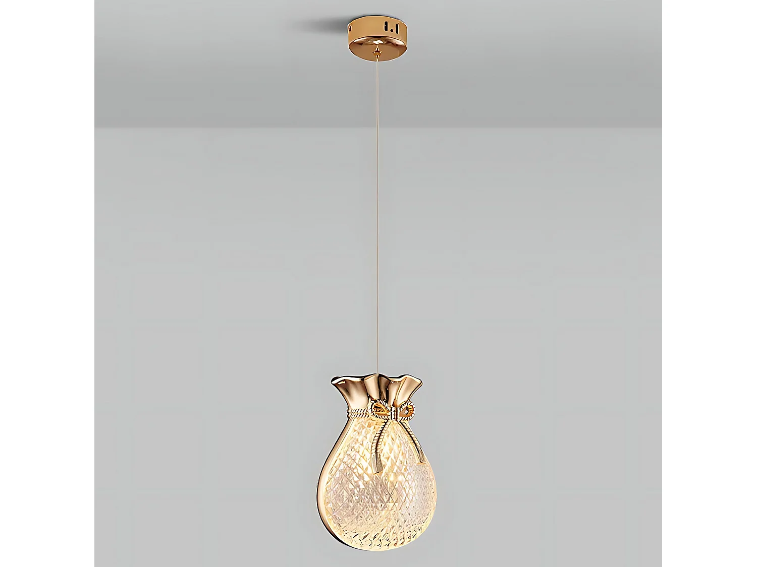 Lampe Suspendue Toolight LHJ107-1CP GOLD Gold