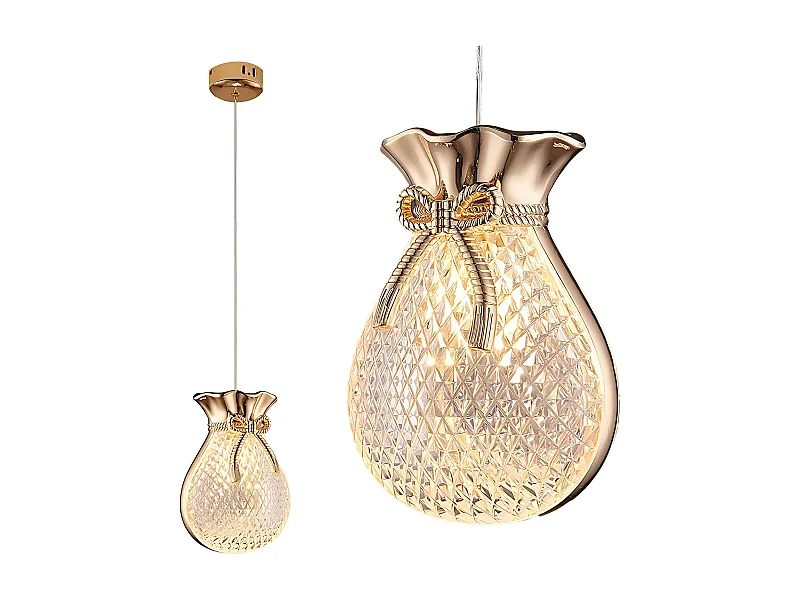 Lampe Suspendue Toolight LHJ107-1CP GOLD Gold