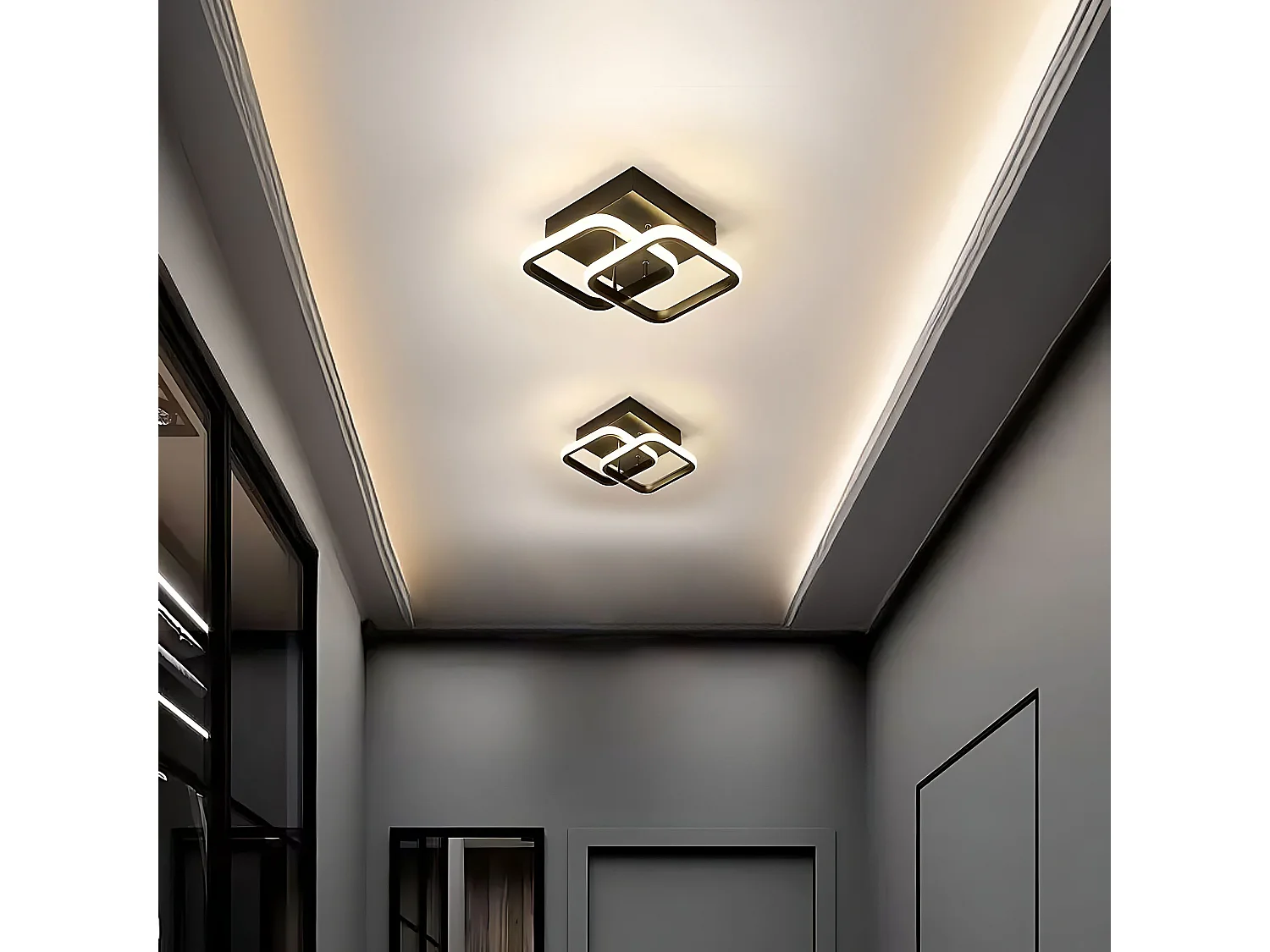 Candeeiro Suspenso Toolight LHJ074-C Black