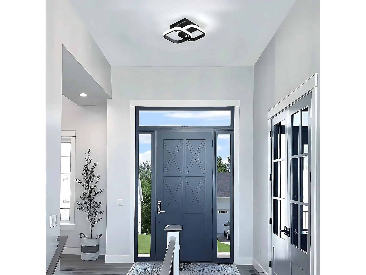 Candeeiro Suspenso Toolight LHJ074-C Black