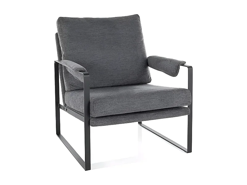 Sessel Focus/Stoffbezug&Metall/Anthrazit