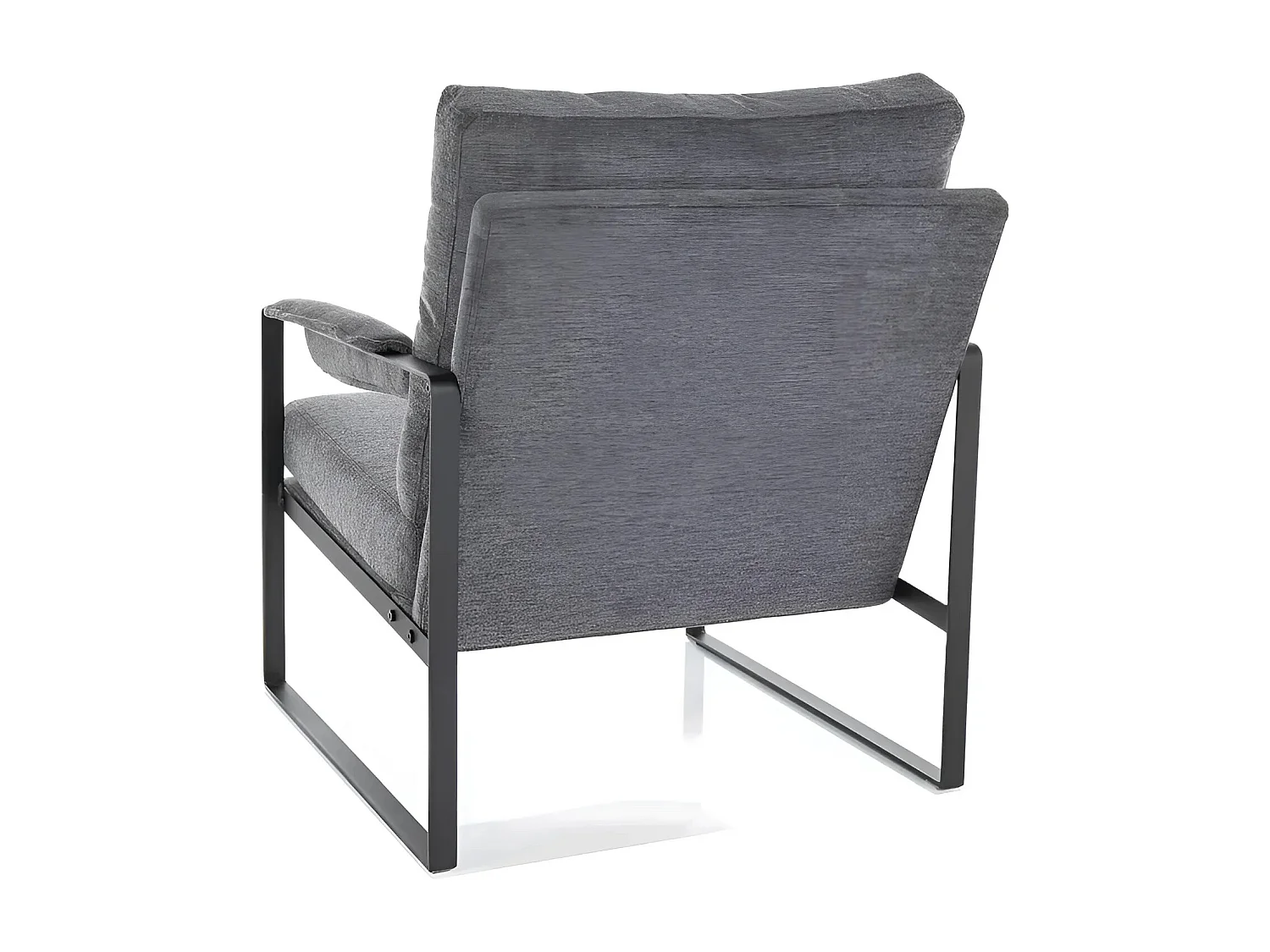 Fauteuil Focus/Tissu et Métal/Anthracite