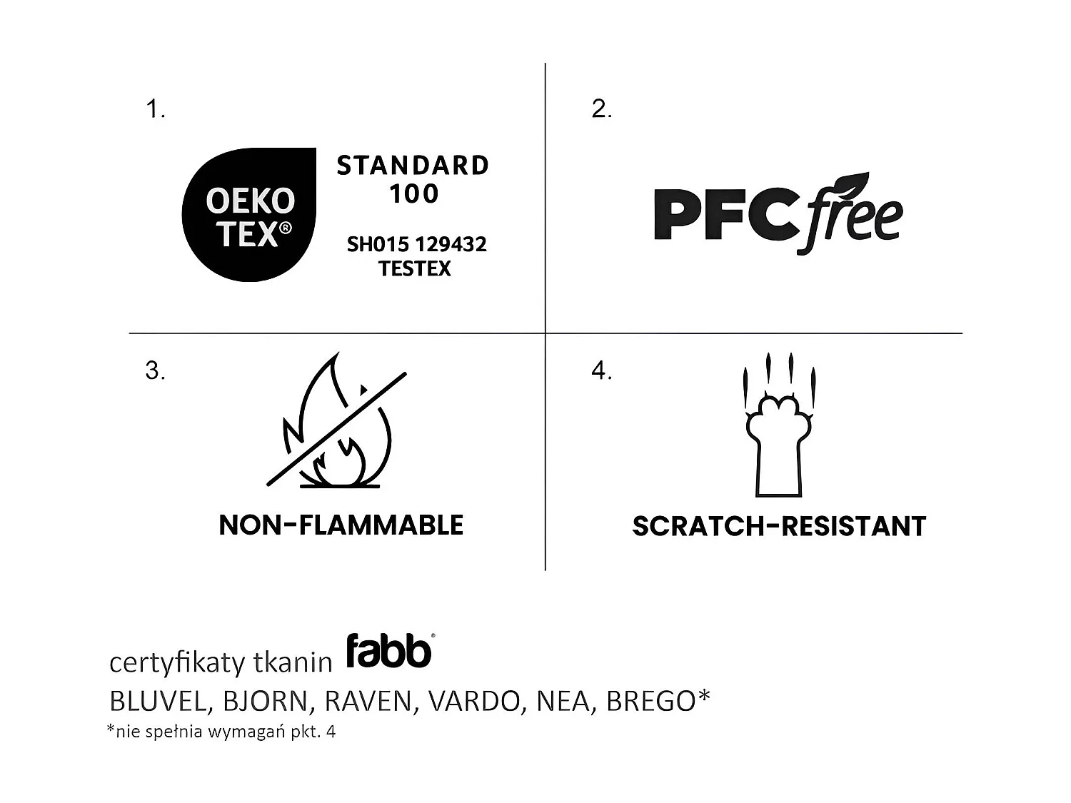 Fauteuil Focus/Tissu et Métal/Anthracite