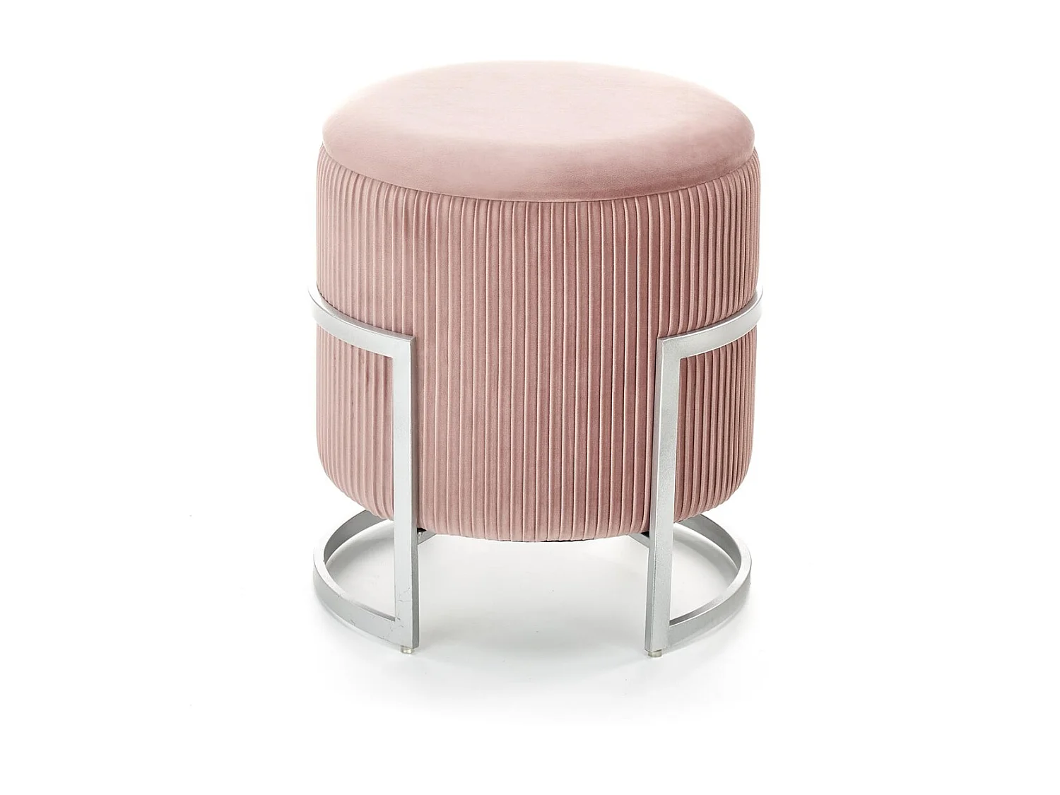 Hocker Cricket/Samtstoffbezug/Stauraum/Pink