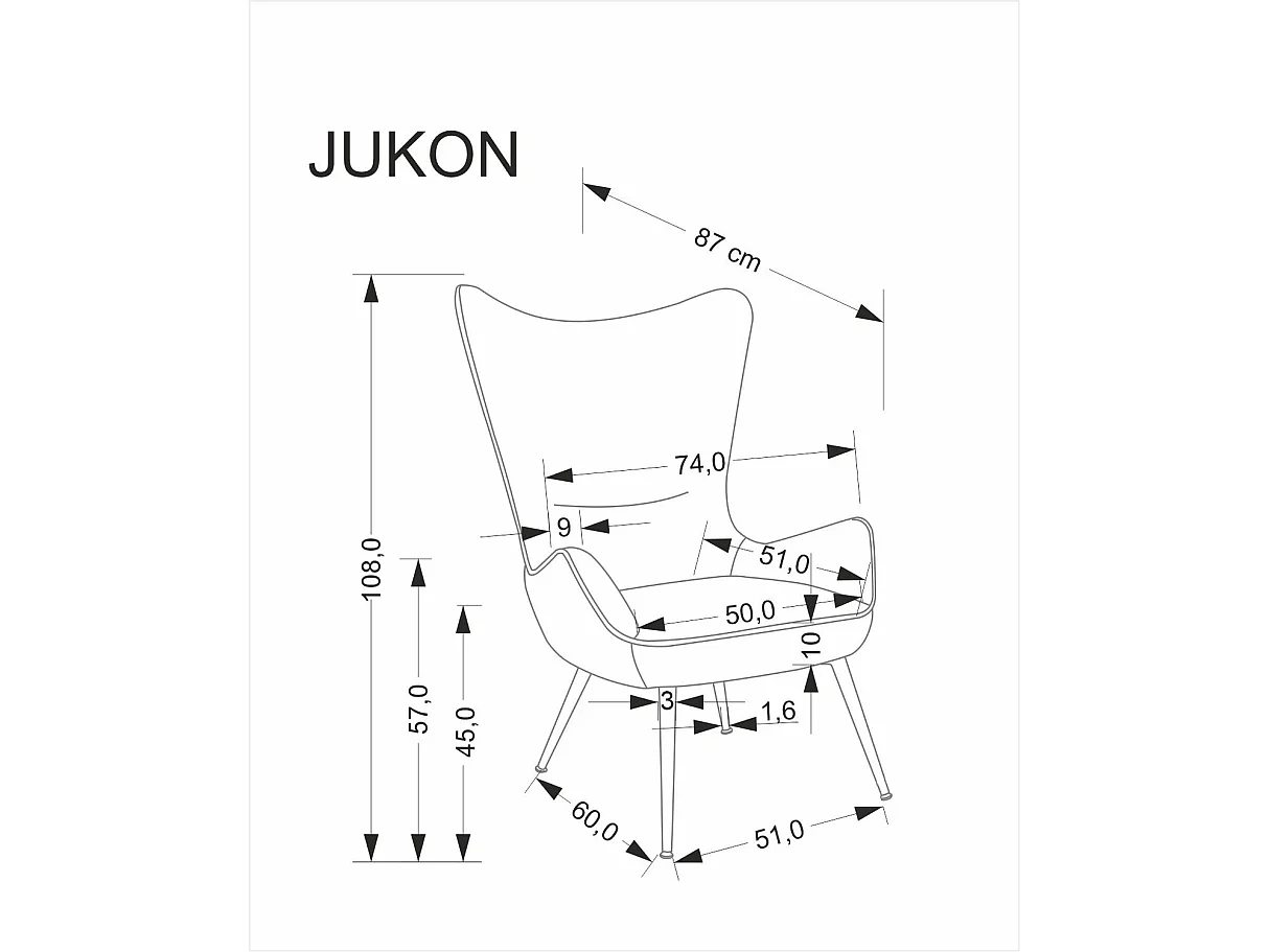 Poltrona Yukon/rivestimento in tessuto metallo/Beige