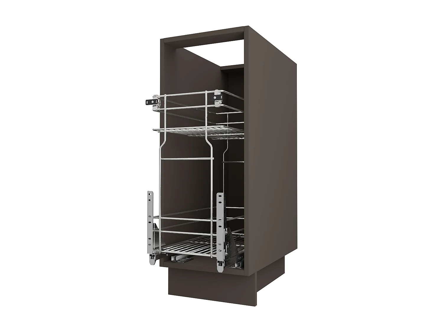 KÜCHENUNTERSCHRANK Essen D1D/30/kargo Weiß Hochglanz / Lava Matt 30 / 50 / 82cm