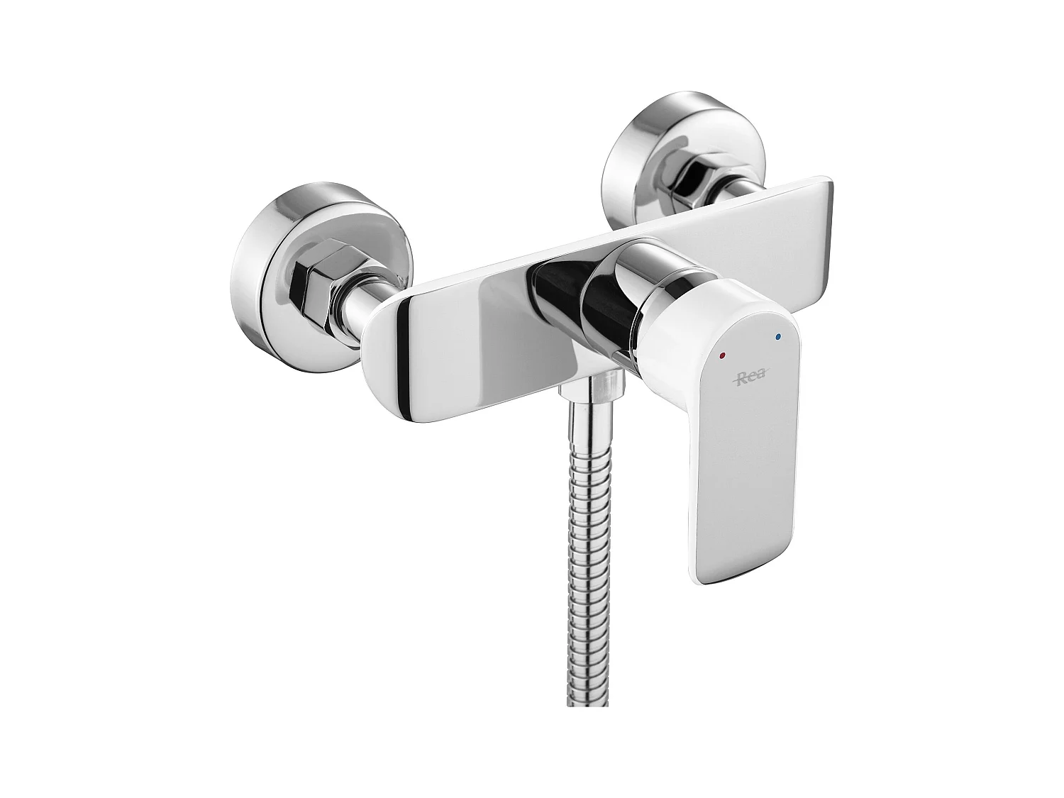 Duscharmatur Rea Bloom White, Silver