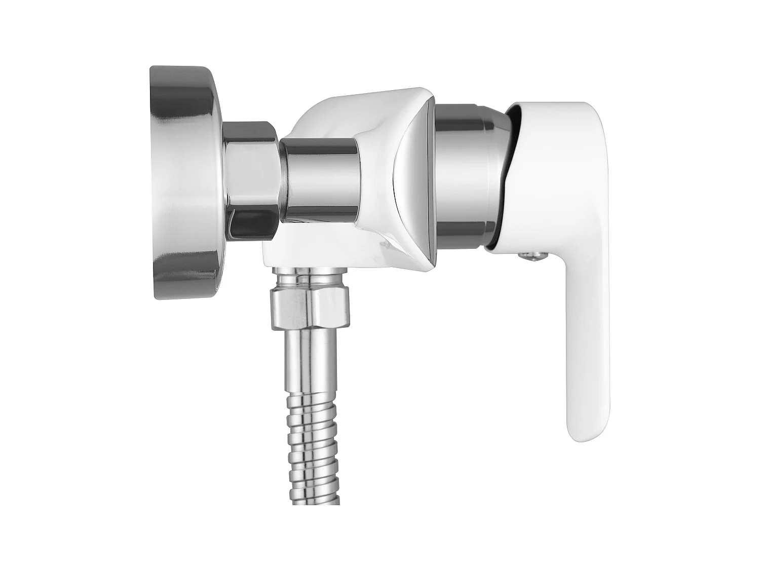 Duscharmatur Rea Bloom White, Silver