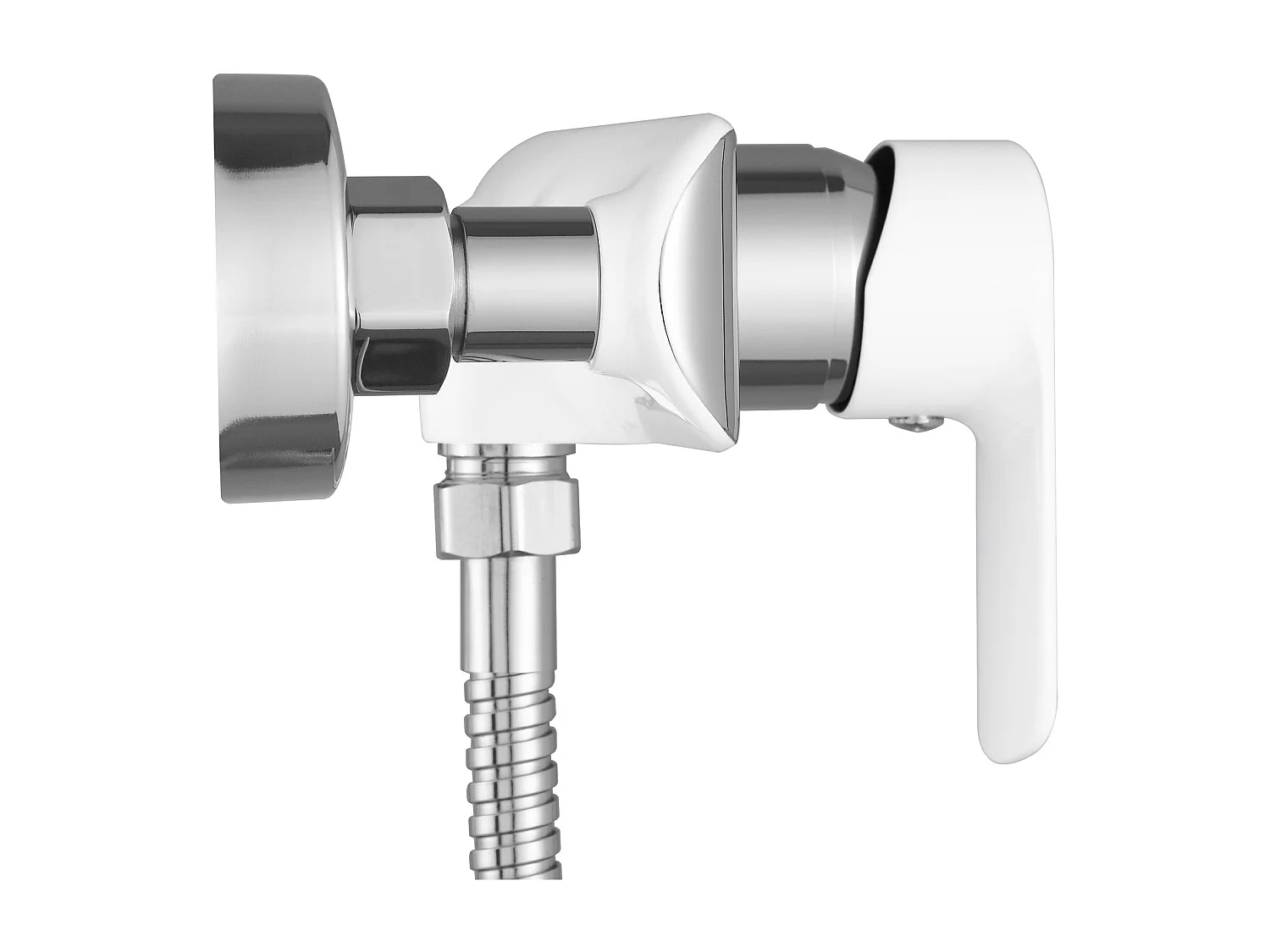 Robinet De Douche Rea Bloom White, Silver