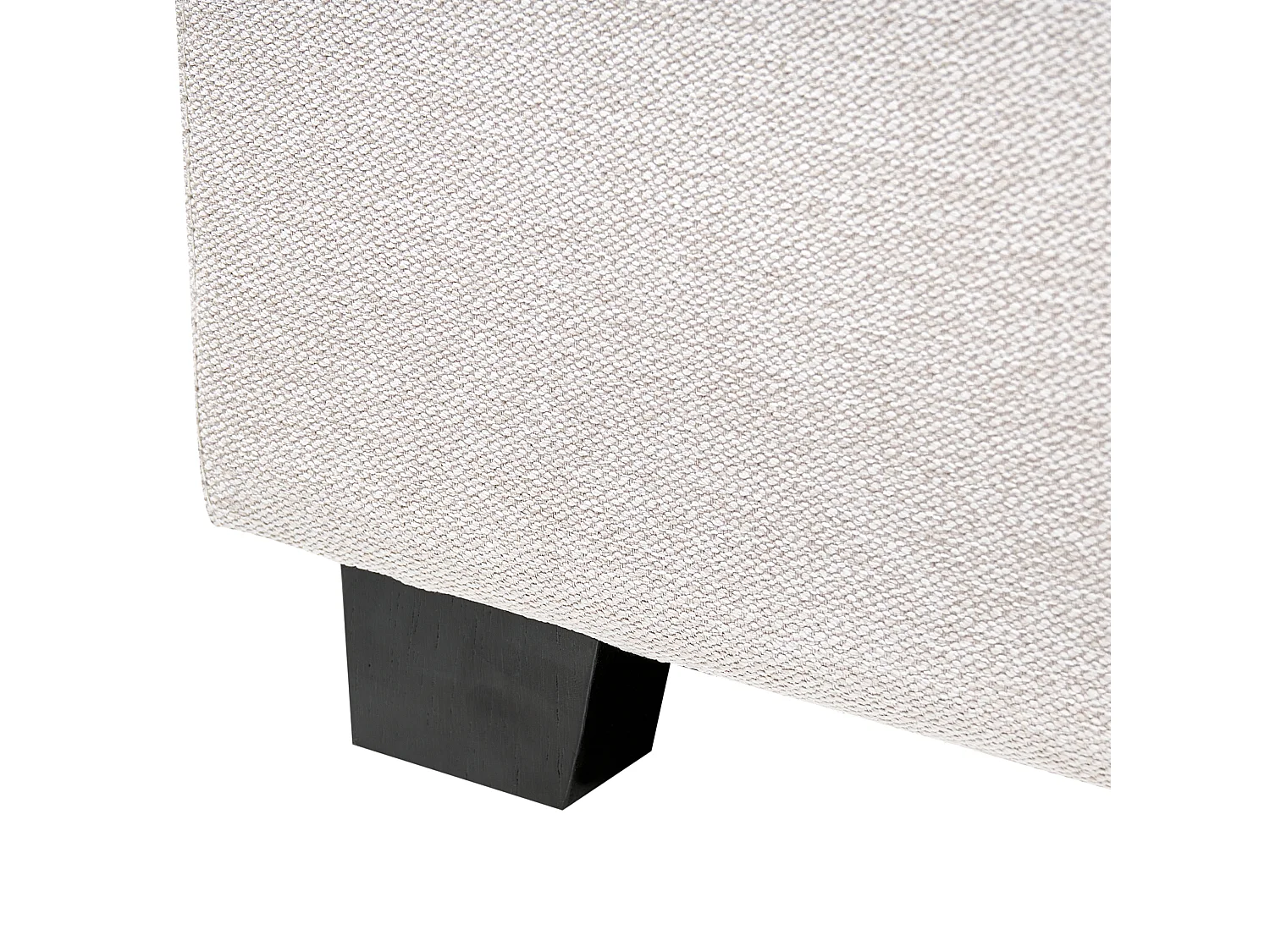 Lit à eau Tissu ROUEN 180 x 200 cm Beige clair