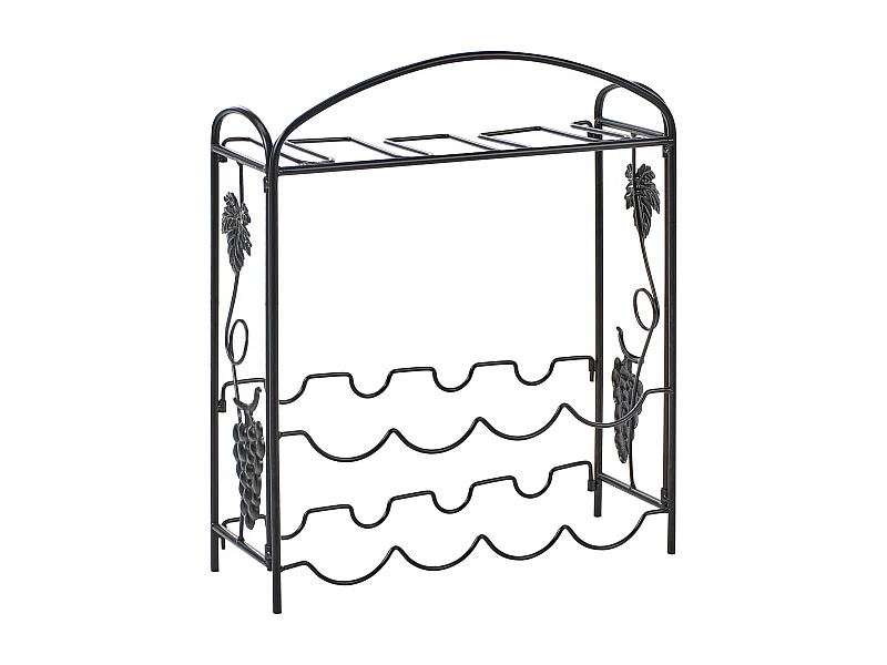 Porte-bouteille DONEGAL Métal Noir