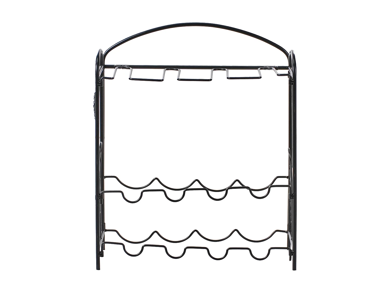 Porte-bouteille DONEGAL Métal Noir