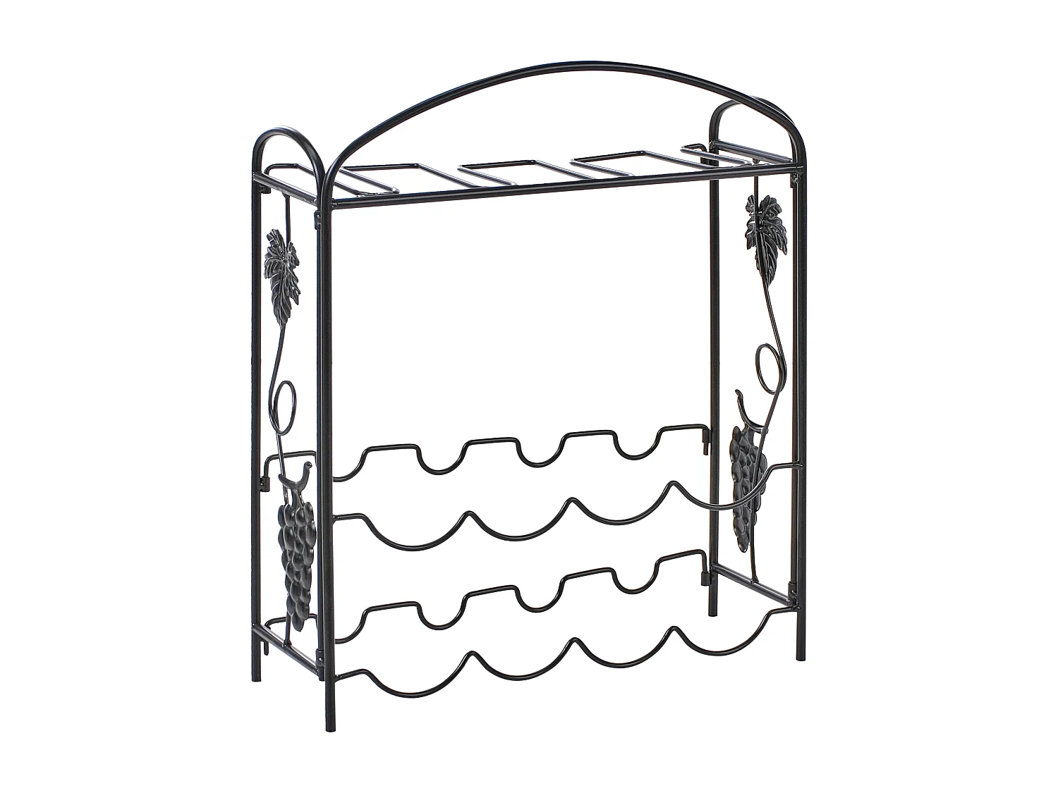 Porte-bouteille DONEGAL Métal Noir