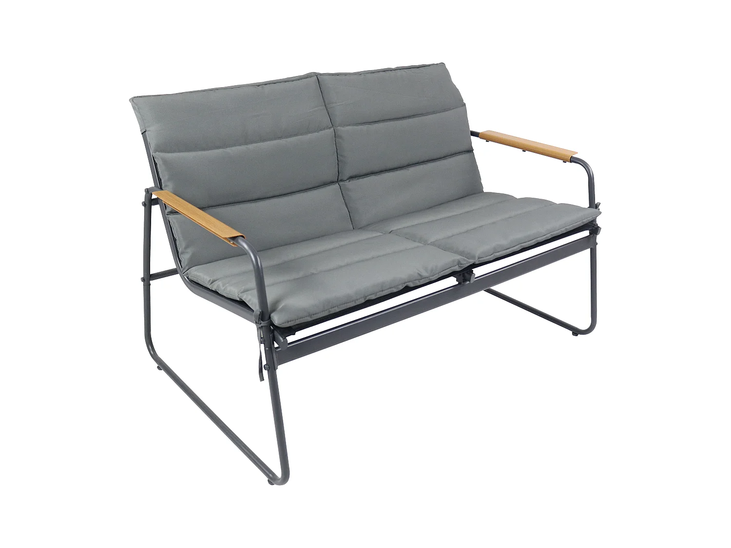 4 tlg. Set Lounge Balkon Gartenmöbel Lexila