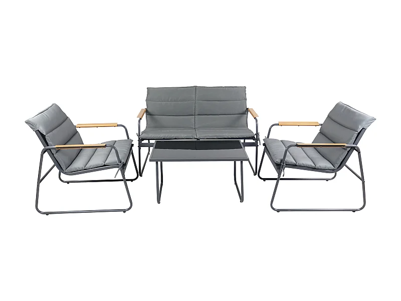 Garden furniture set Sitzkissen Gray 0