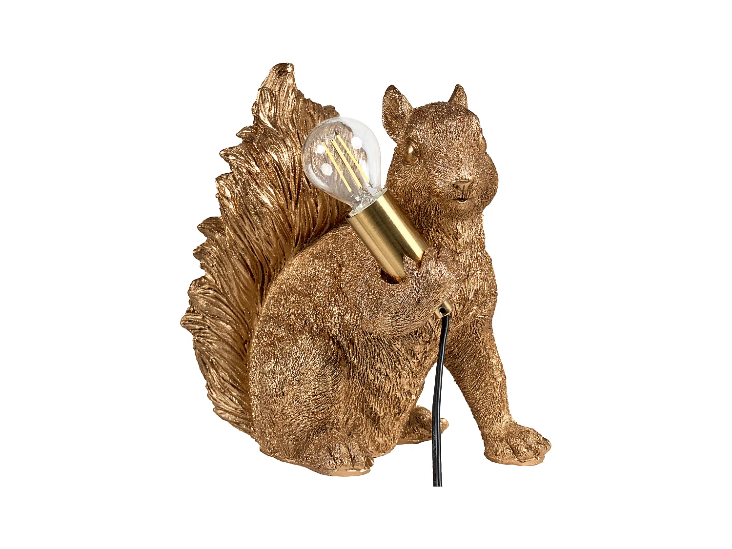 Lampe à poser Écureuil PINOLI Doré
