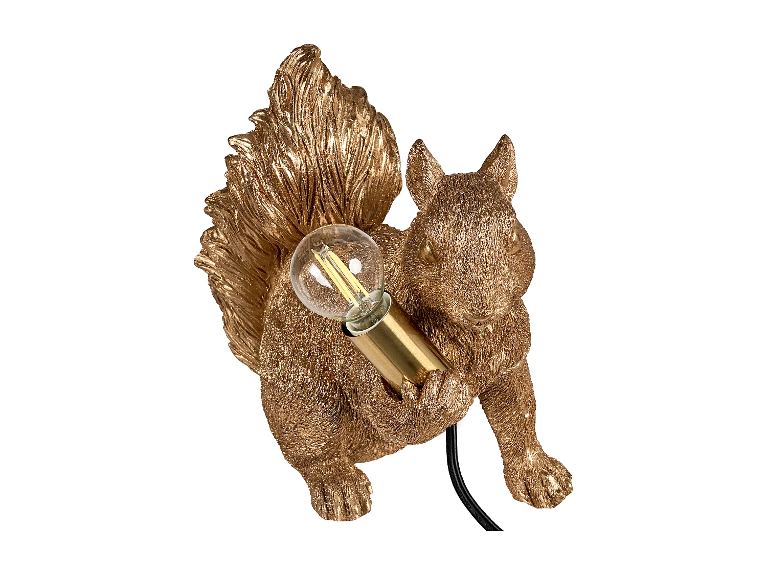 Lampe à poser Écureuil PINOLI Doré