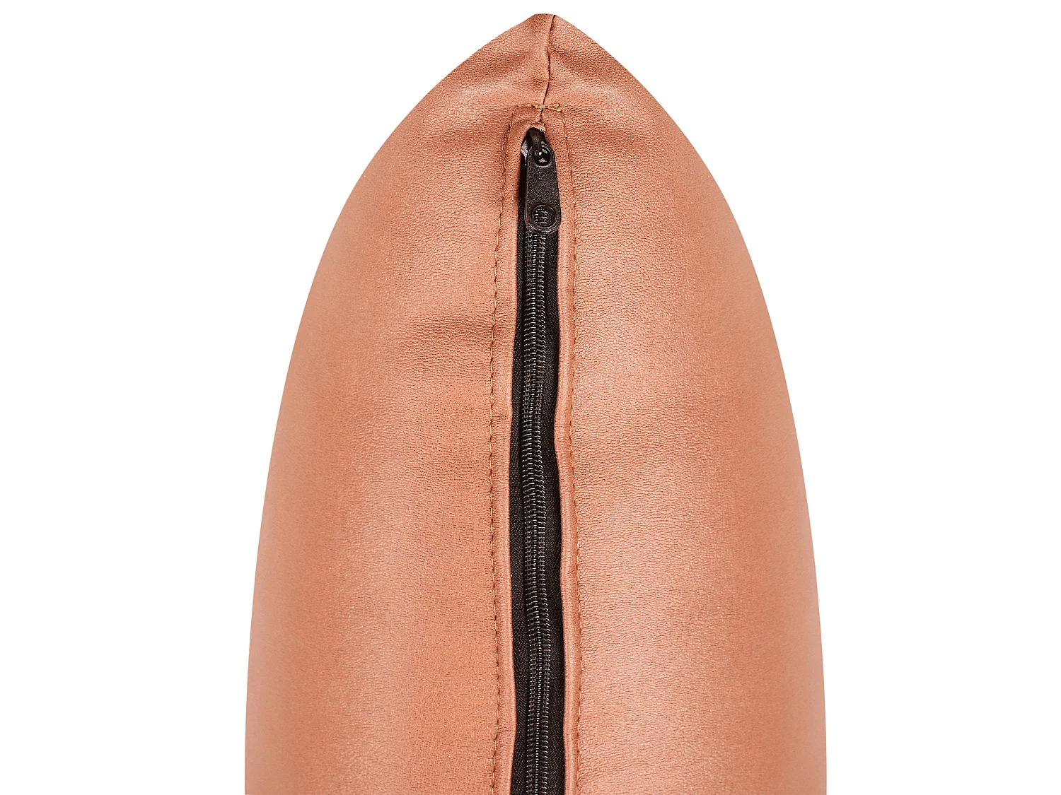 Corner Seat BRANDE Symmetrical Golden Brown Fabric