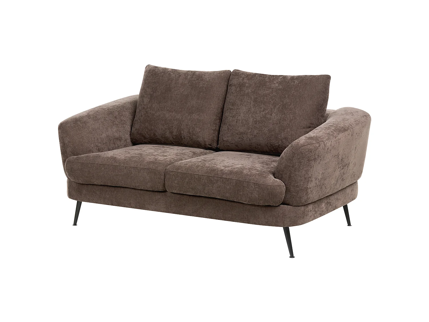 Sofa 2 Seater KJAER Chenille Dark Brown