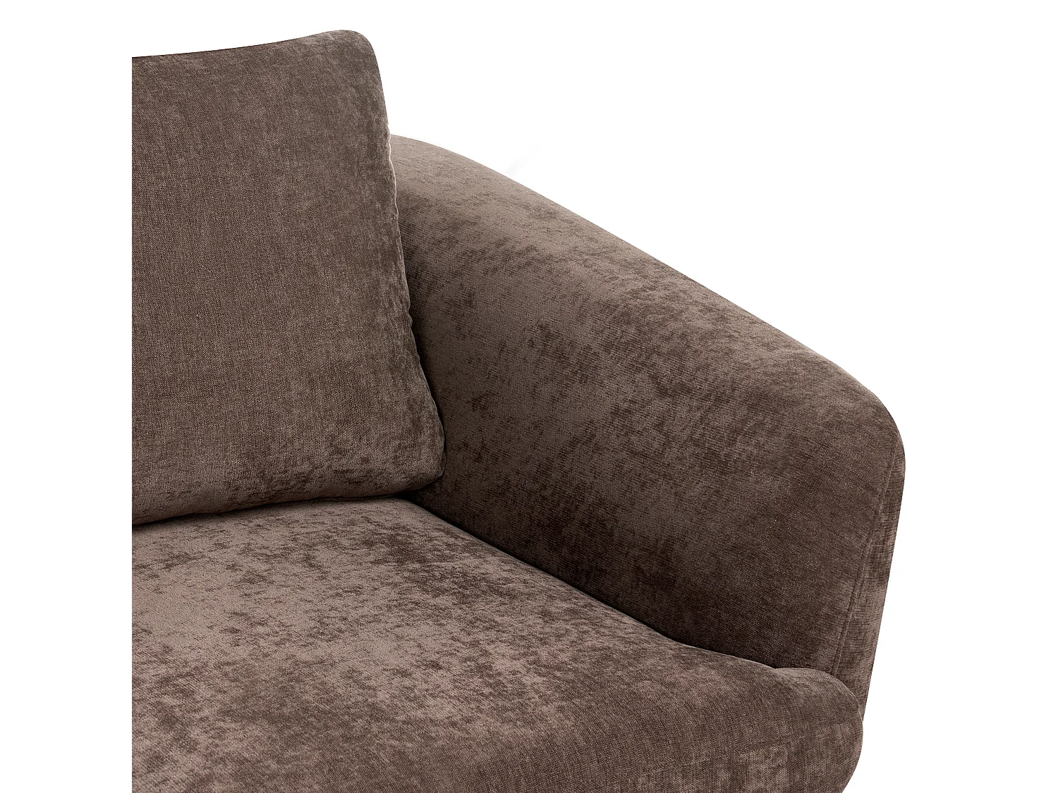 Sofa 2 Seater KJAER Chenille Dark Brown