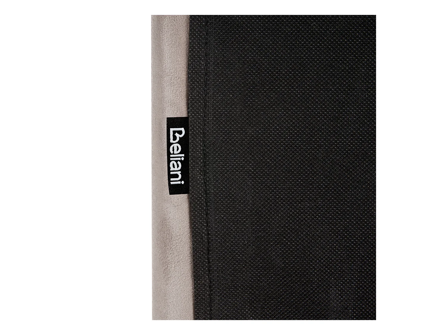 Lit à eau Velours ROUEN 160 x 200 cm Taupe