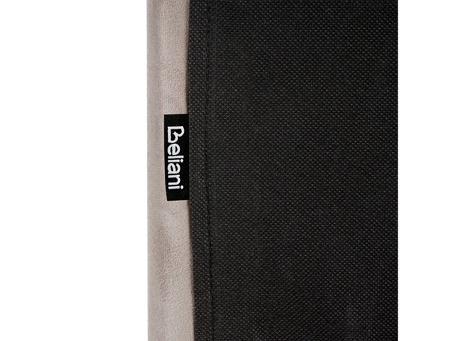 Lit à eau Velours ROUEN 160 x 200 cm Taupe