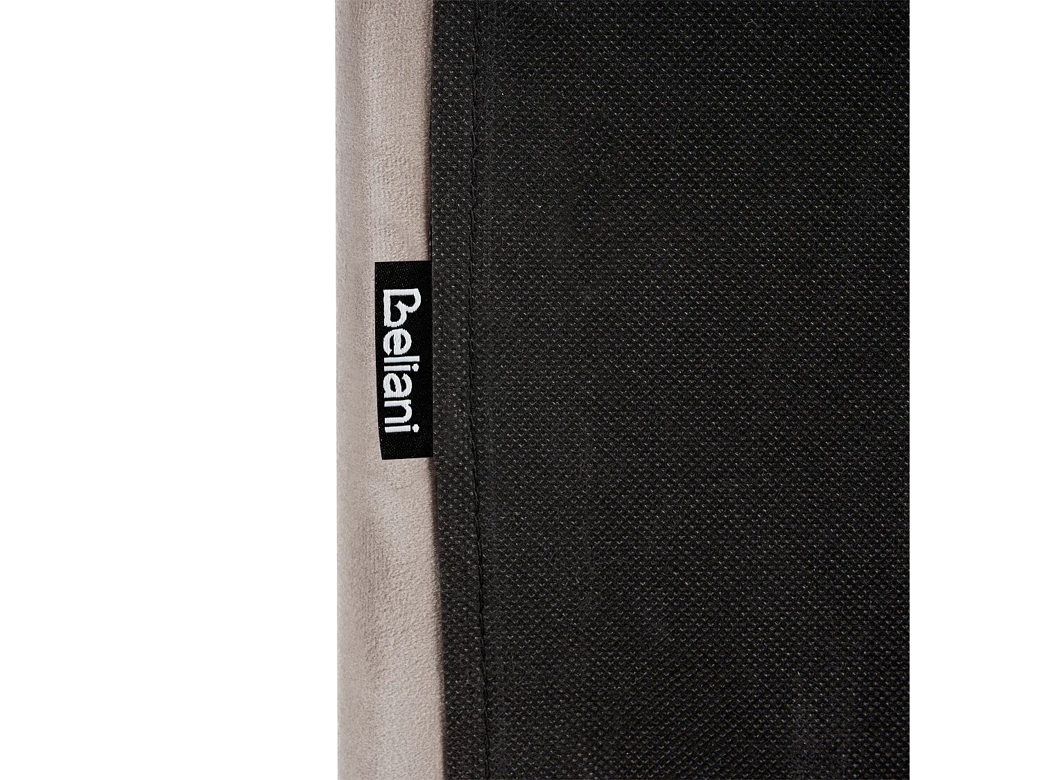 Lit à eau Velours ROUEN 160 x 200 cm Taupe