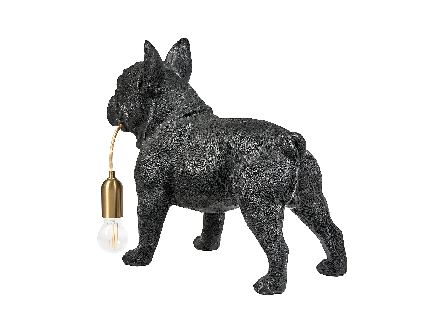 Lampe à poser Chien BAXTER Noir