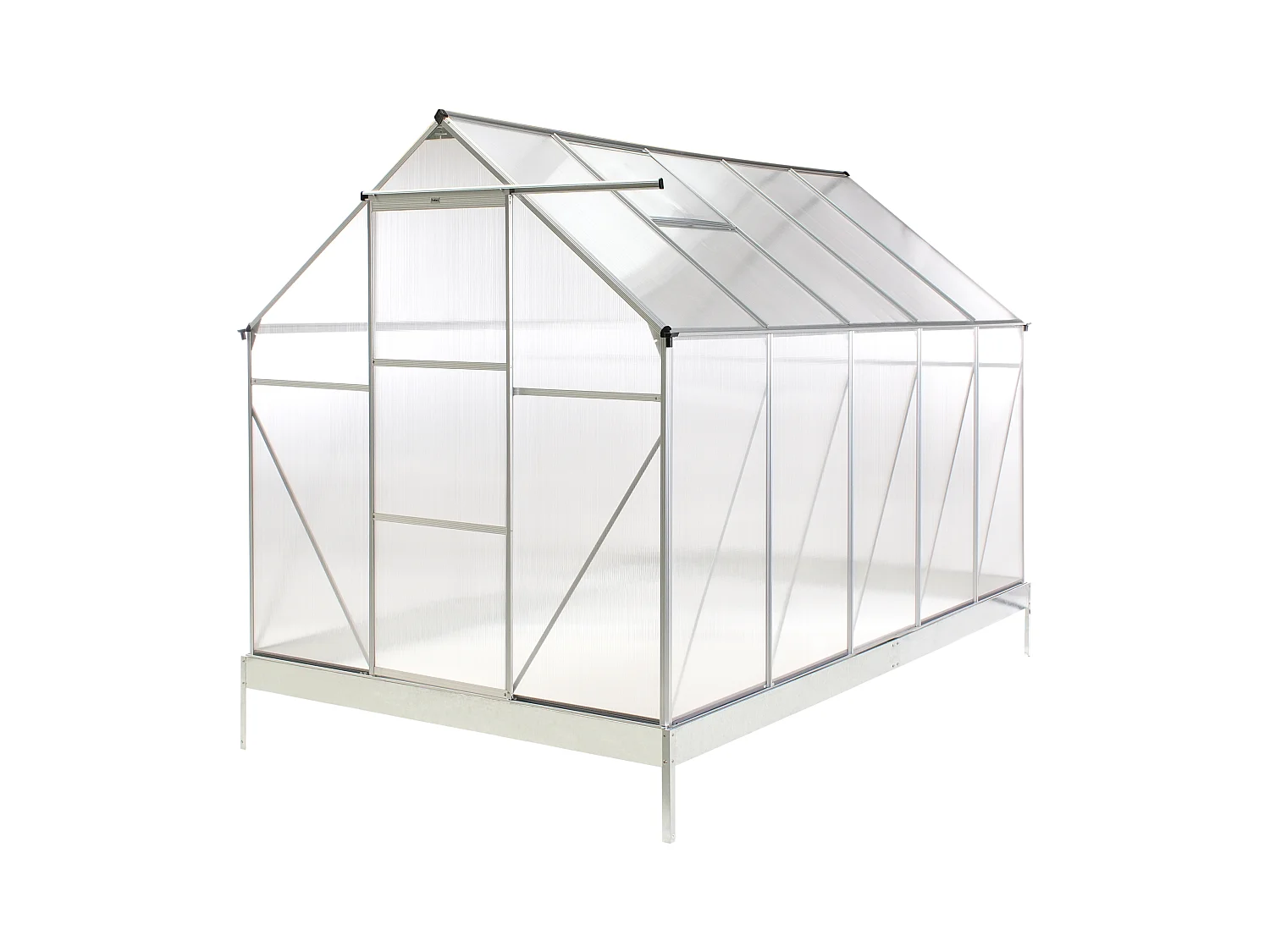 Serre de jardin APULIA Argenté 315 cm