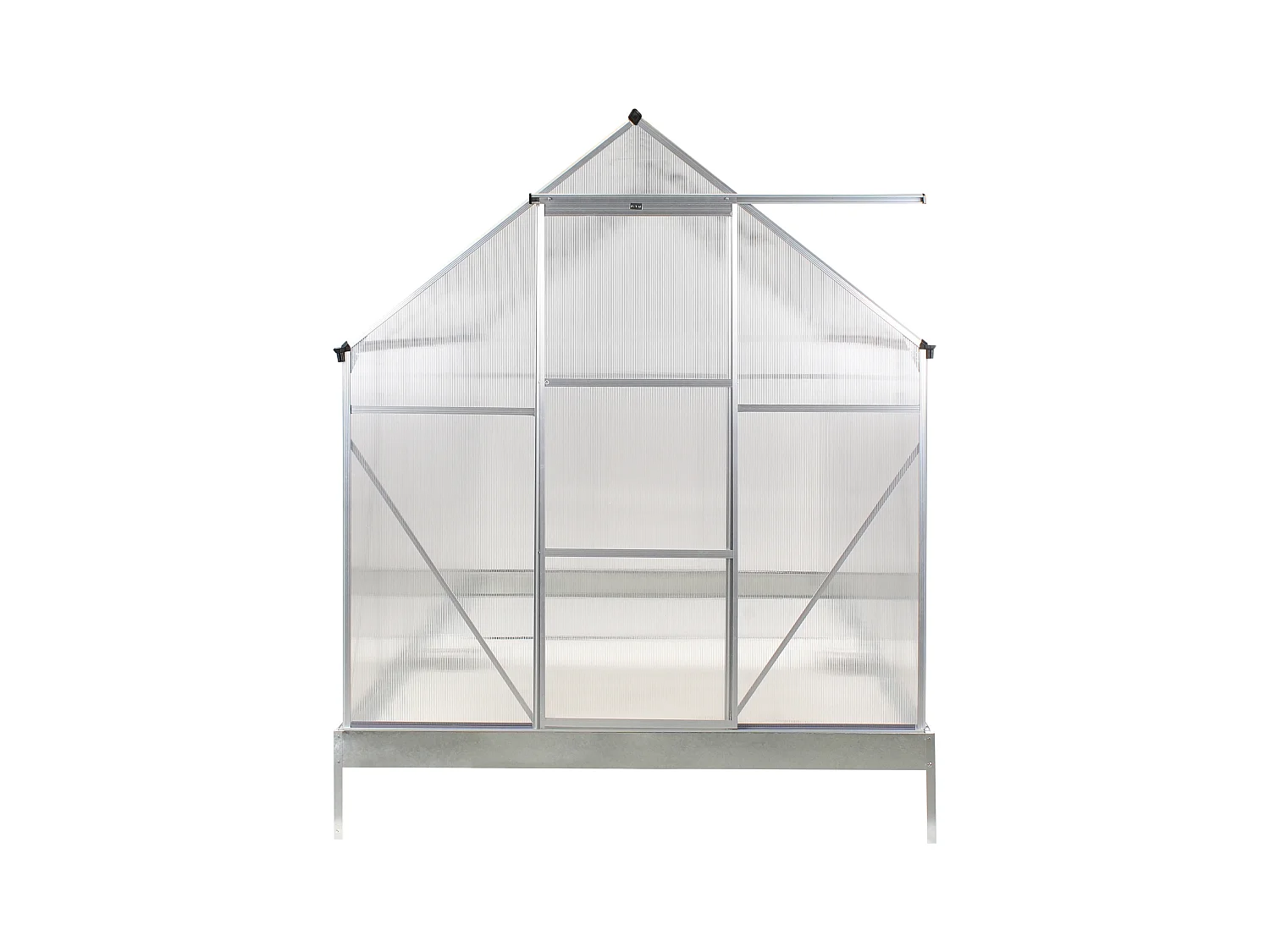 Serre de jardin APULIA Argenté 315 cm