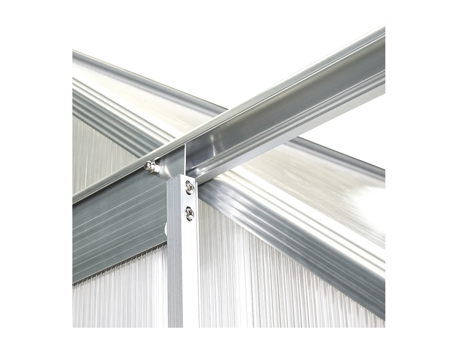 Serre de jardin APULIA Argenté 315 cm