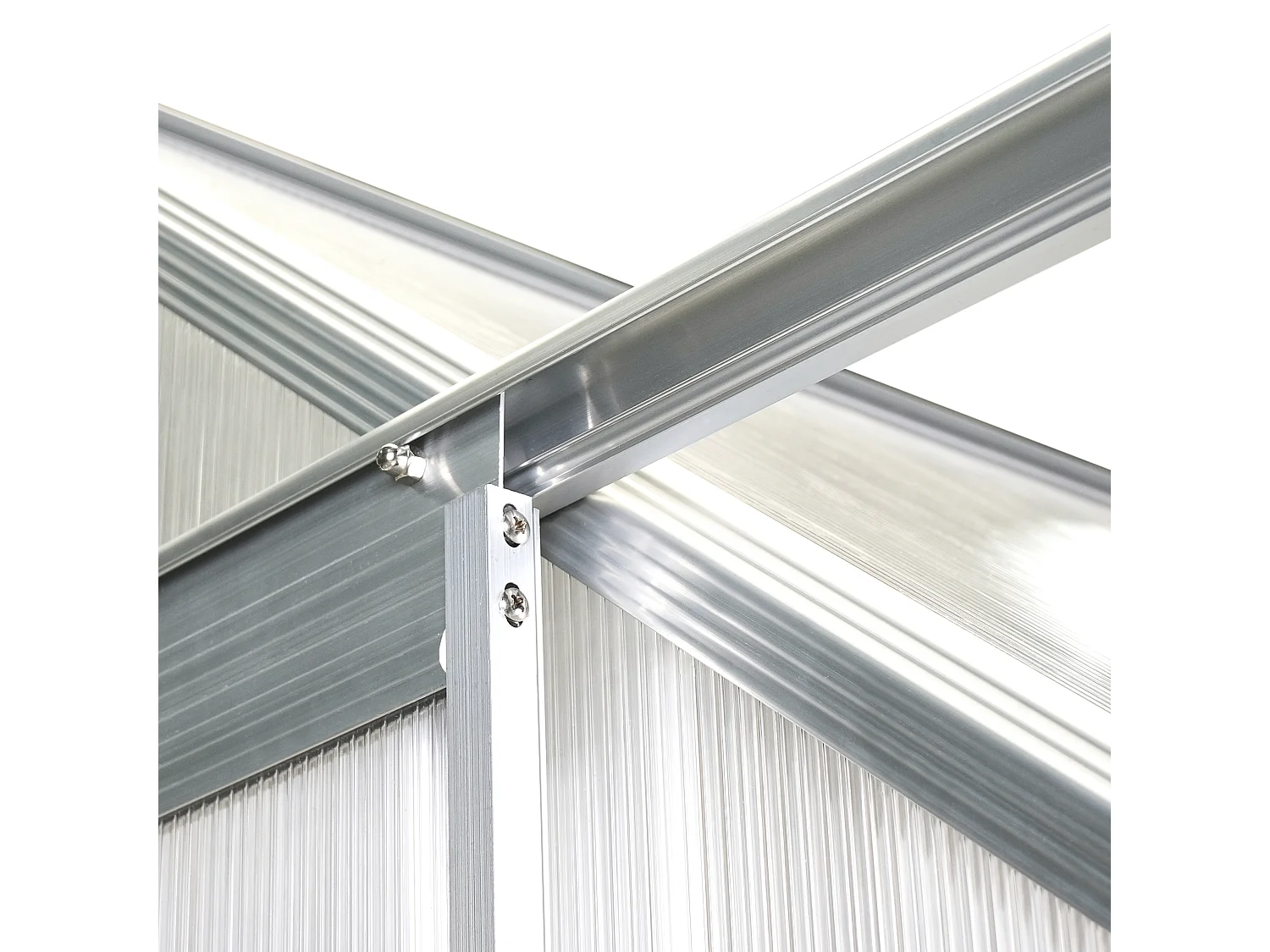 Serre de jardin APULIA Argenté 315 cm