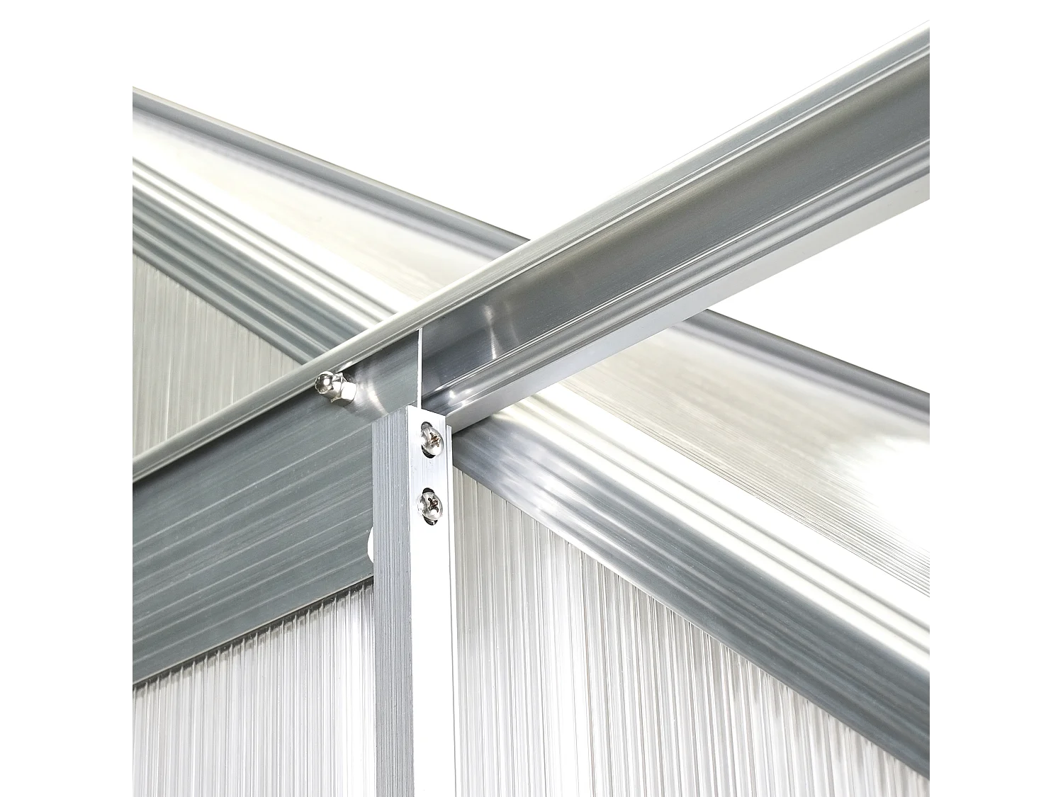 Serre de jardin APULIA Argenté 315 cm