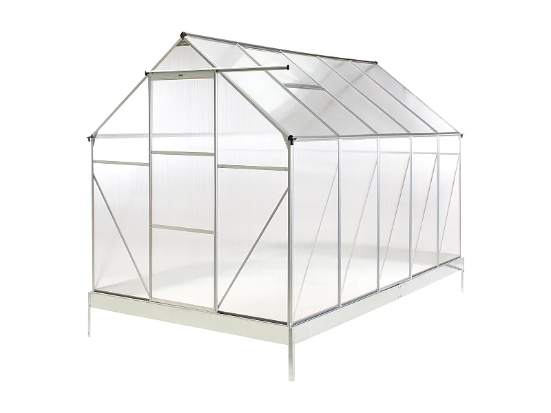 Serre de jardin APULIA Argenté 315 cm