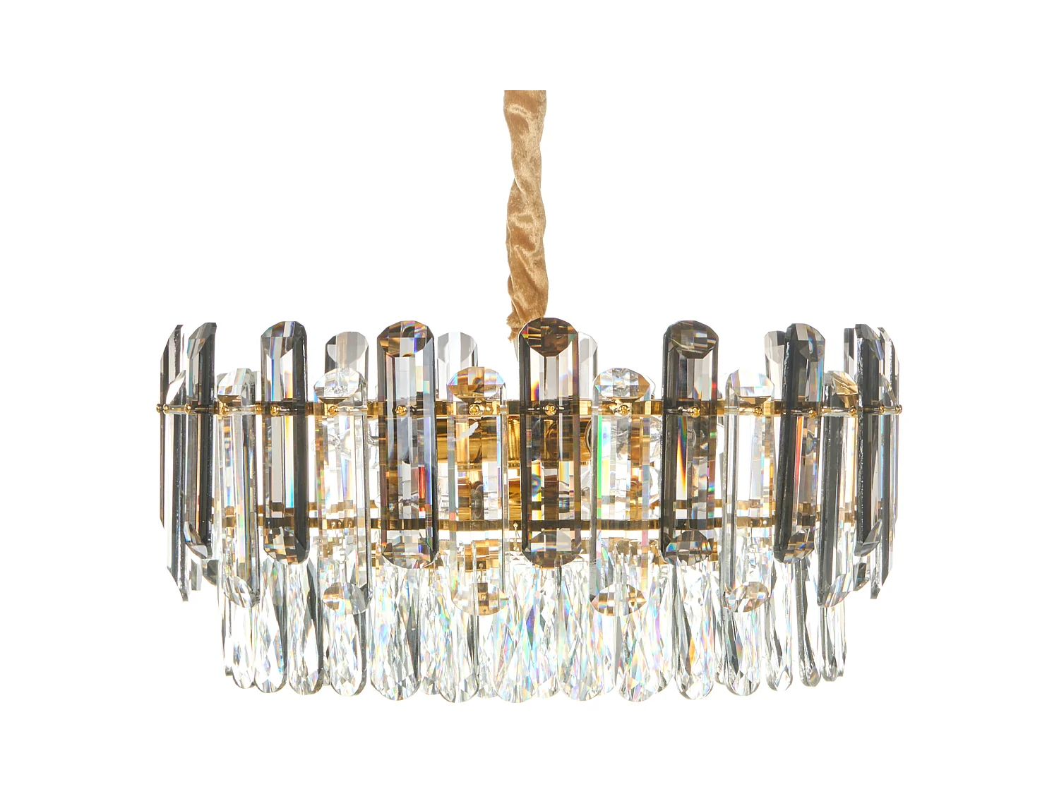 Lustre MANTARO Verre Doré