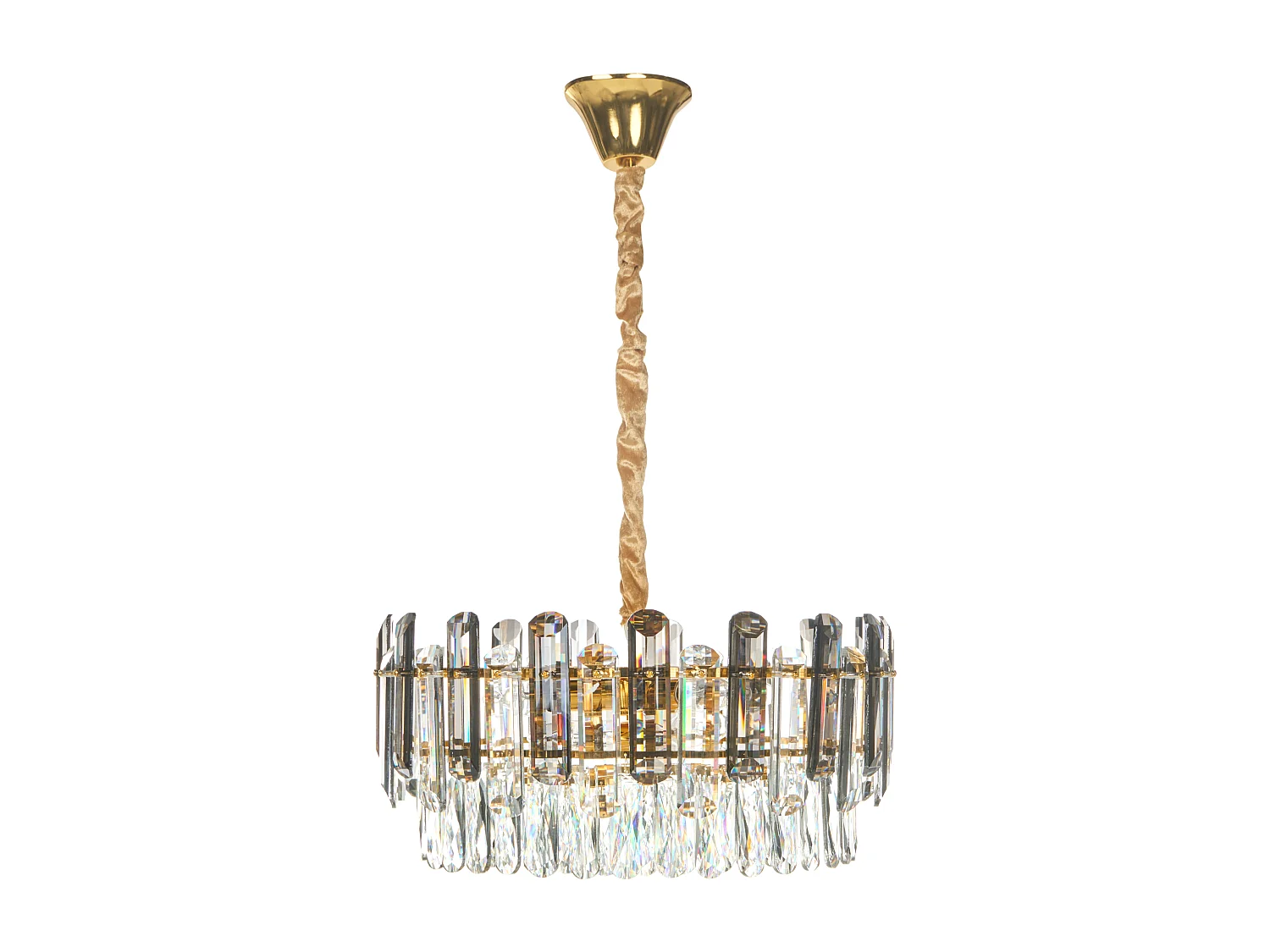 Lustre MANTARO Verre Doré