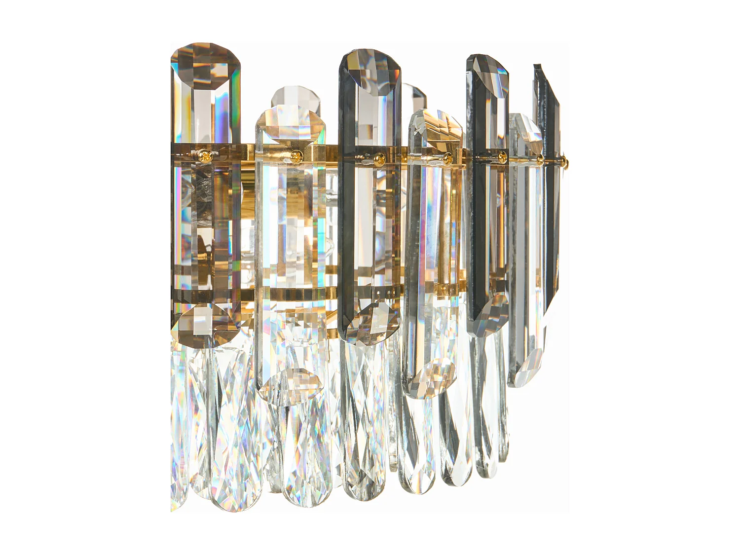 Lustre MANTARO Verre Doré