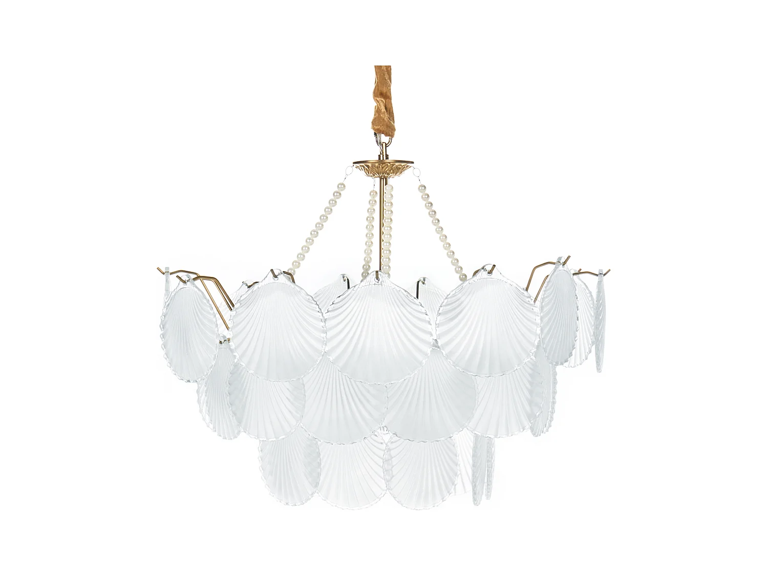 Lustre BIGOTE Verre Laiton