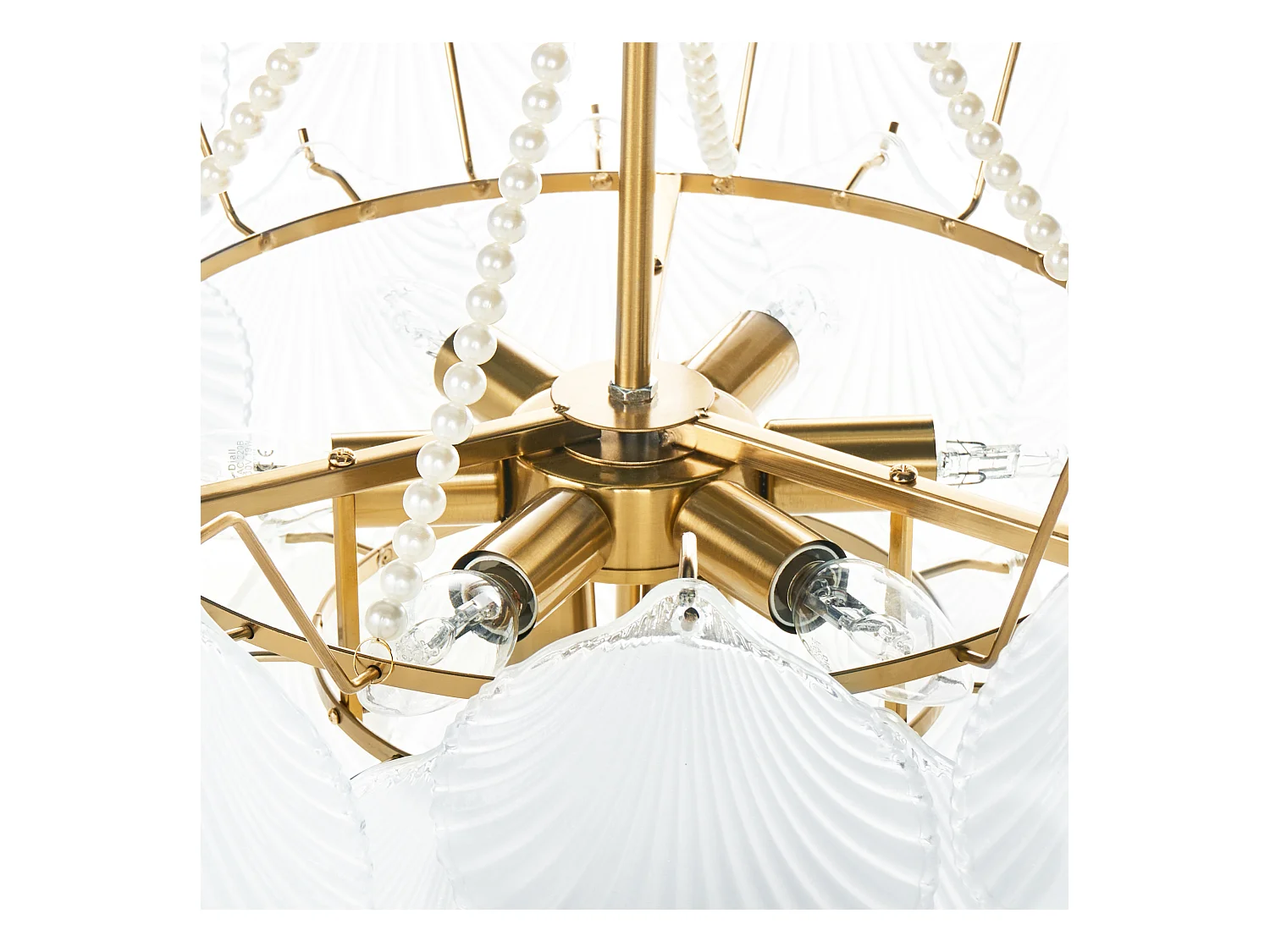 Lustre BIGOTE Verre Laiton