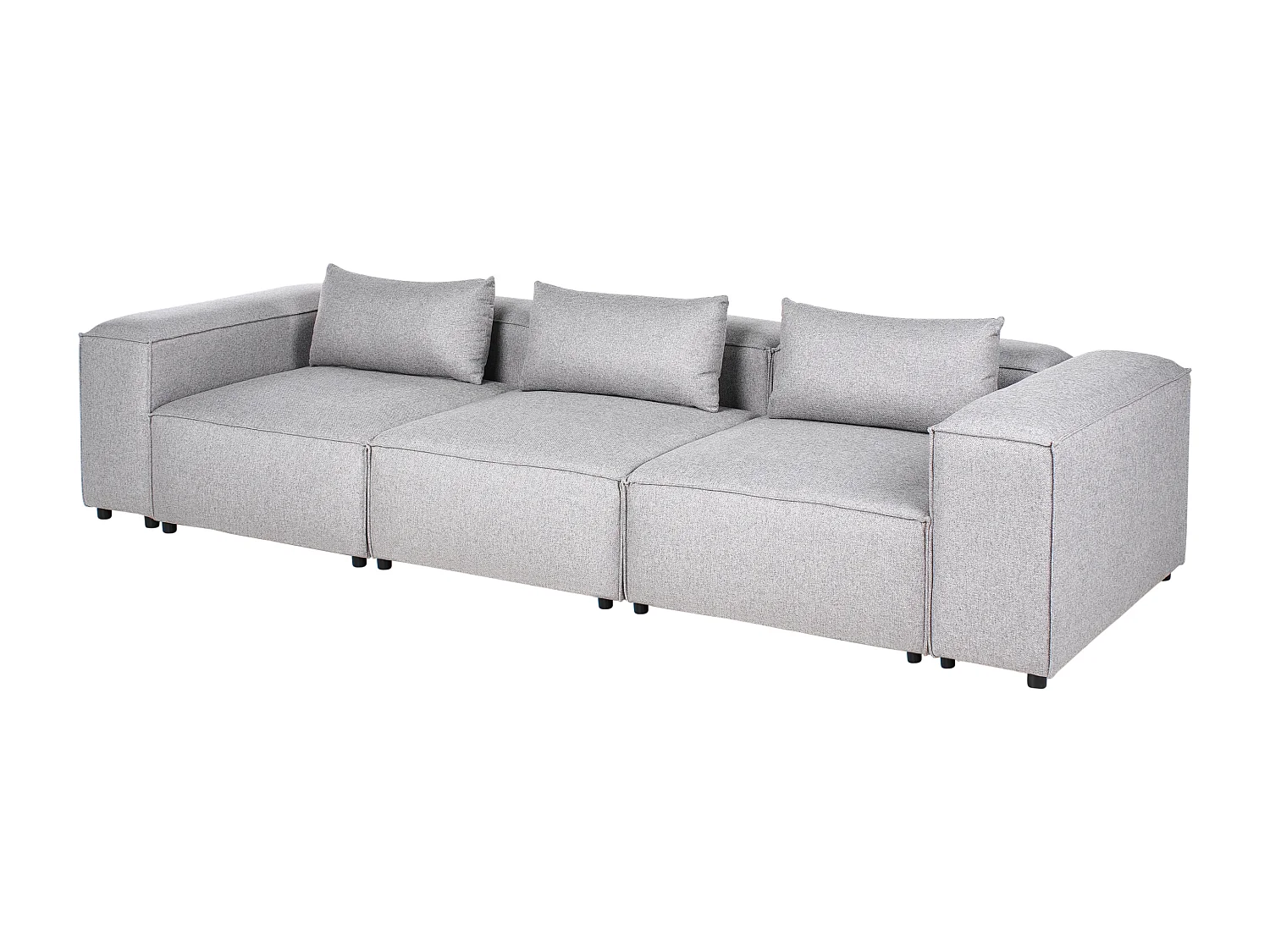 Canapé modulable 3 places BRANDE Gris